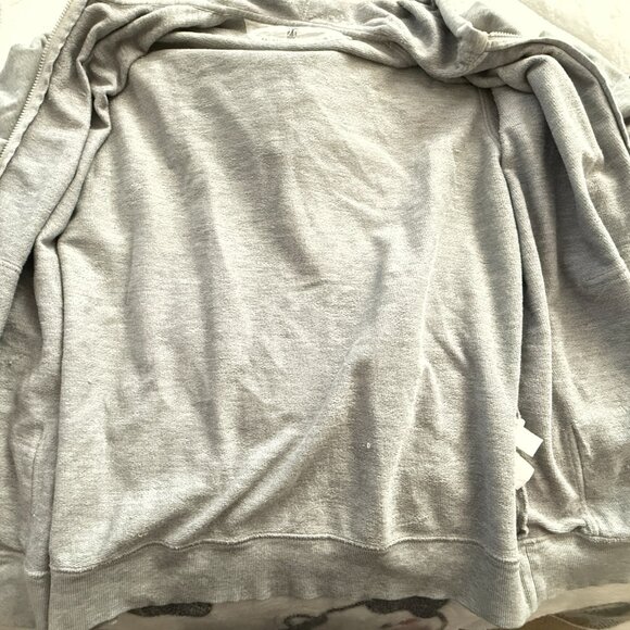 $1999 Authentic BRUNELLO CUCINELLI Made in ITALY Men's Gray Hoodie Jacket Sz.2XL - Picture 9 of 13